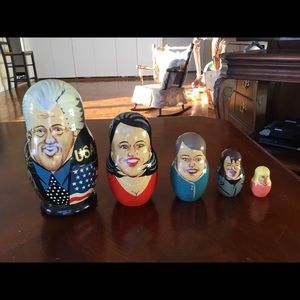 🌺Vintage President Bill Clinton Nesting Doll